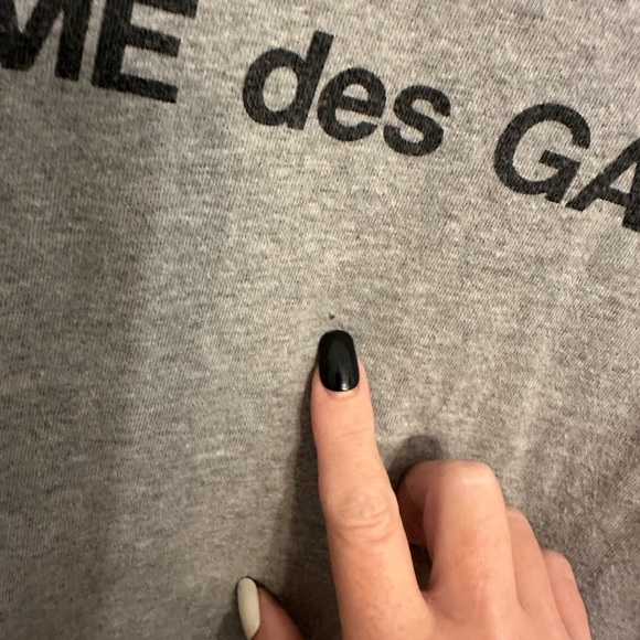 Comme des Garçons Gray T-Shirt - Picture 9 of 10